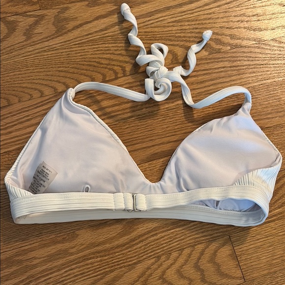 White Ribbed Bikini Set - Picture 3 of 4